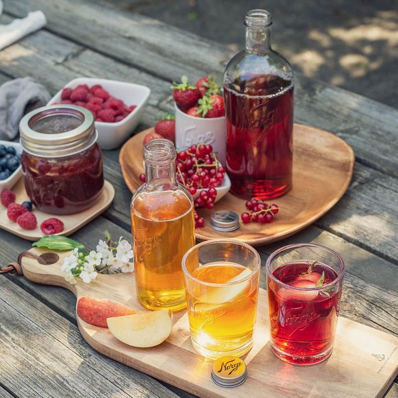Norgesflasken 330 ml Norgesglasset