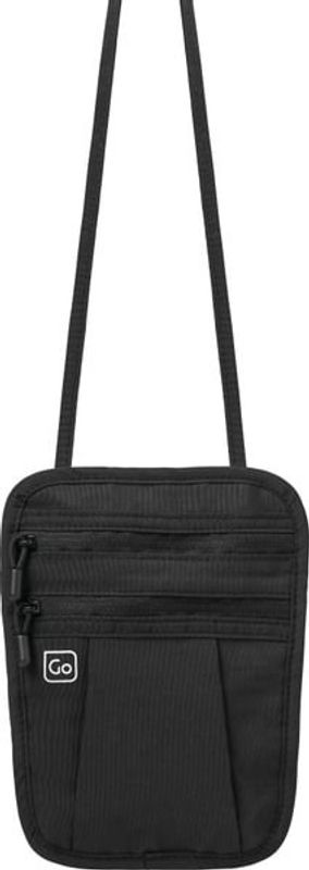 Nakkepose for Pass (Passport Pouch), svart fra Go Travel