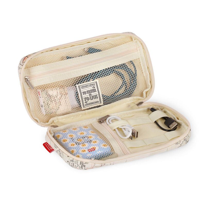 Travel Etui ladekabler + tilbehør