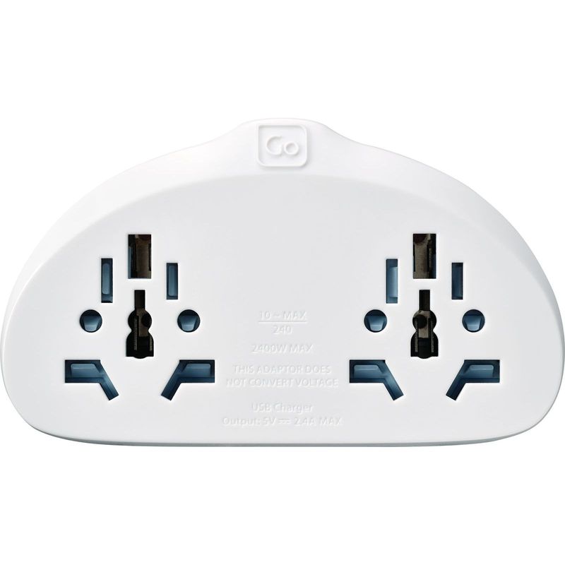 Adapter DUO til Austraila og Kina fra Go Travel