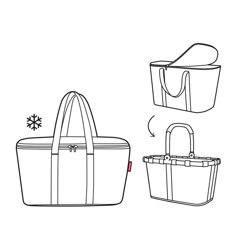Reisenthel Kjøleveske 20L Coolerbag Twist Silver