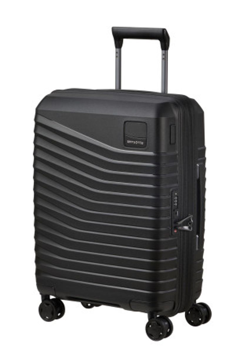 Intuo EXP kabin koffert 55cm 39/45L Sort | Samsonite