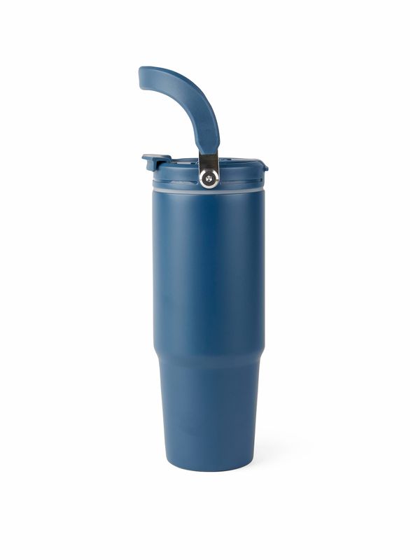 Vinga termo vacuum kopp – 880 ml, Resirkulert Stål, navy