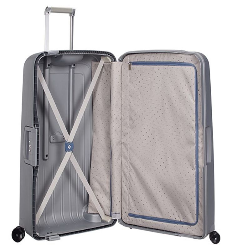 Stor koffert 102L spinner 4 doble hjul S`cure Samsonite
