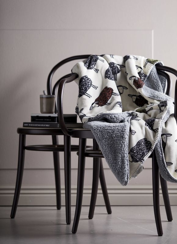 Sherpa pledd Sau - Meget tykt og deilig fluffy - Bestselgeren