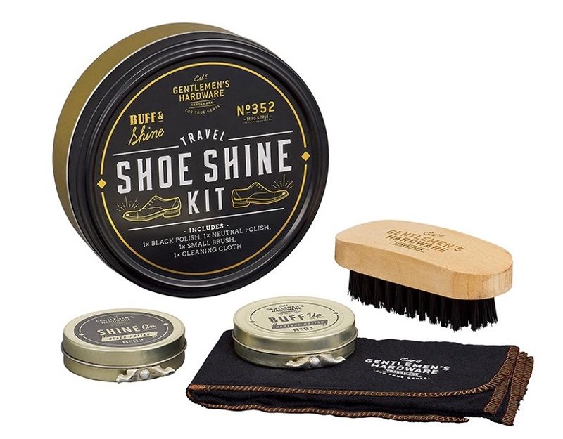 Skopuss i reisesett -  Gentlemen`s Hardware