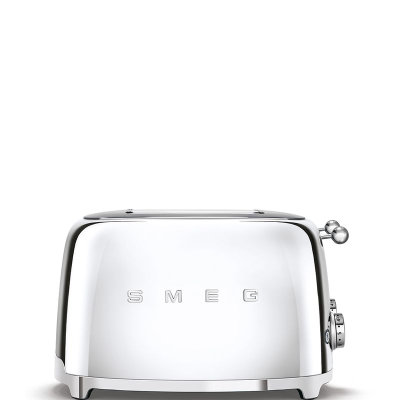 SMEG Brødrister 4 skiver, sølv