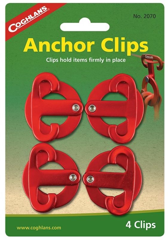 Anker klips 4pk Coghlans