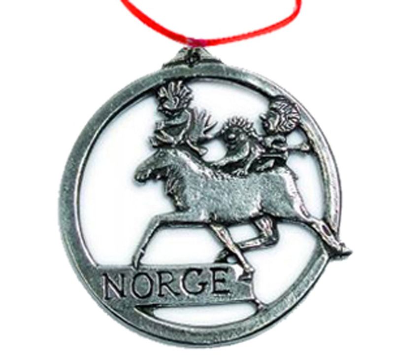 Pynt Uro Trollelgen i ekte tinn fra Tinn Per