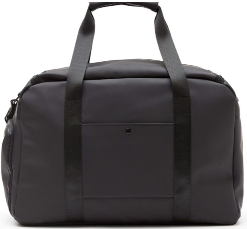 Baltimore treningsbag med skopose – nubuck PU-skinn – Black