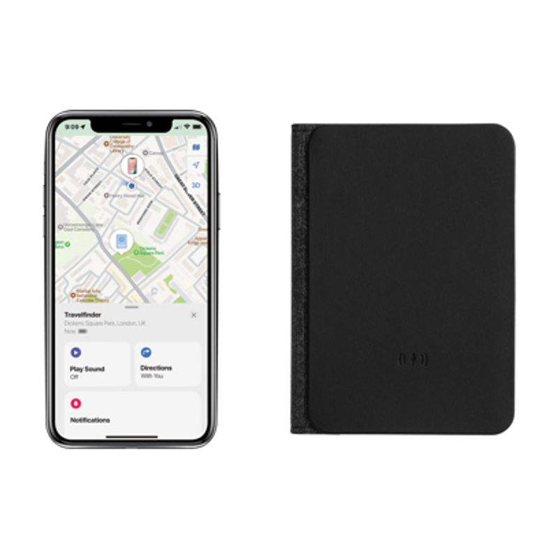 Travelfind RCS passholder – oppladbar med Find My