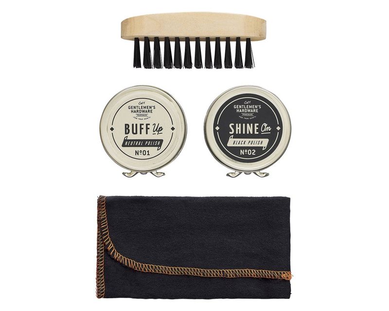Skopuss i reisesett -  Gentlemen`s Hardware