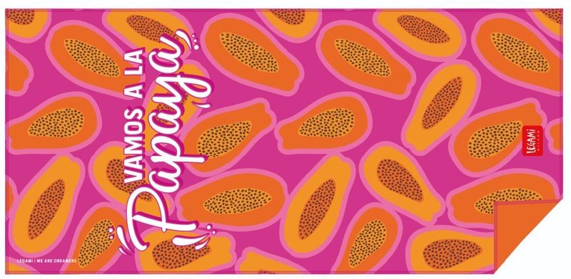 Strandhåndkle Papaya 85x180cm Legami