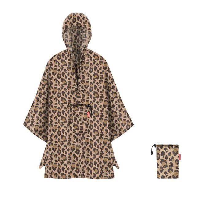 Hovedbilde Regnponcho, mini maxi fra Reisenthel, leo macchiato