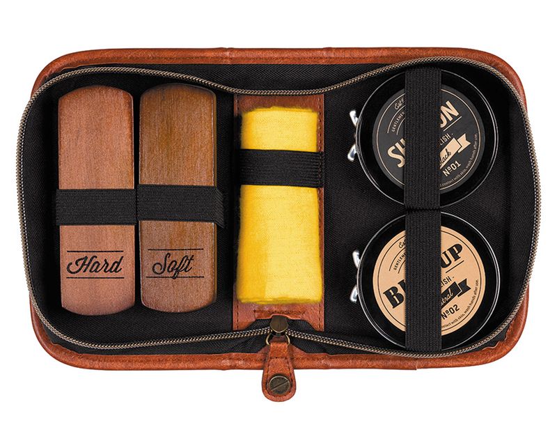 Skopussesett i canvas fra Gentlemen's Hardware