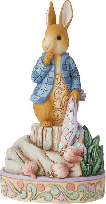 Hovedbilde Peter Rabbit figur - Peter med løk 17 cm