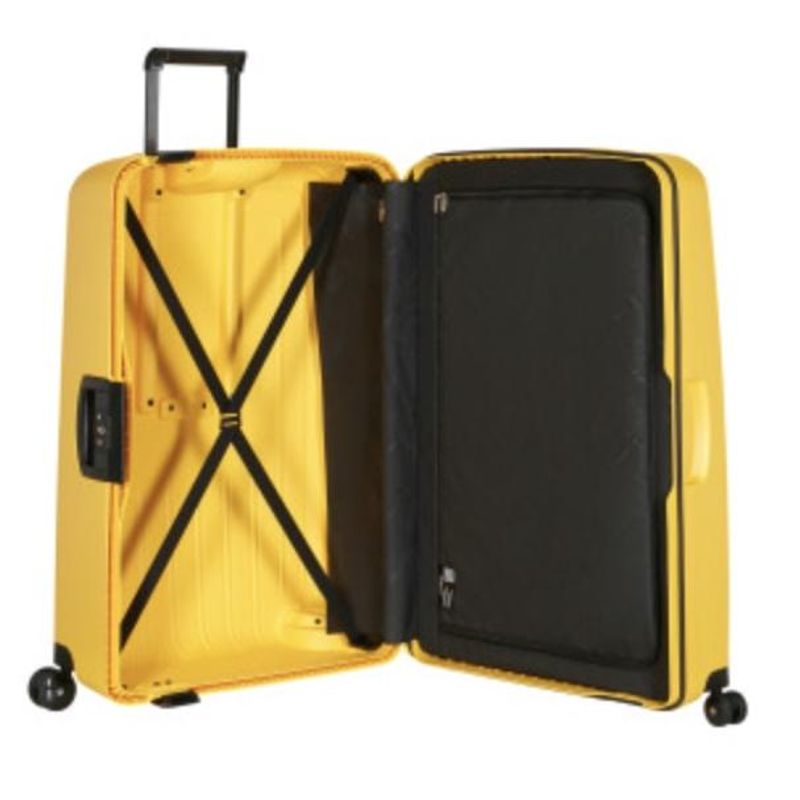 Ekstra stor koffert 138L spinner 4 doble hjul S`cure Samsonite